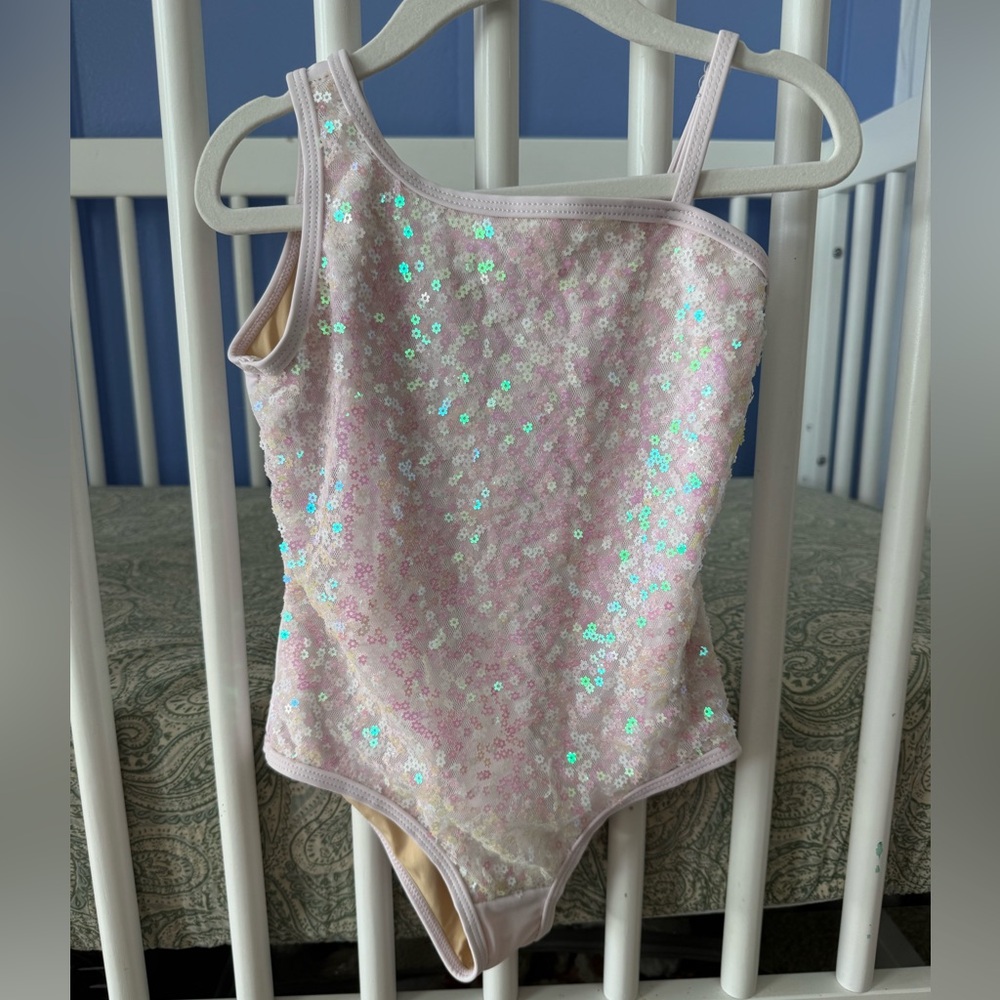 Shade Critters Girls’ Sequin One-Piece Swimsuit